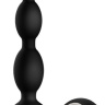 Черный анальный вибромассажер DIONE REMOTE - 16 см. купить в секс шопе