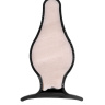 Черная анальная втулка Spade L - 11 см. купить в секс шопе