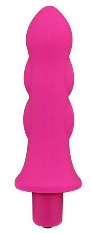 Розовый мини-вибратор Mystique Rocket Vibe - 12,7 см. купить в секс шопе