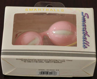 Розовые вагинальные шарики SMART BALLS купить в секс шопе