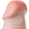 Гигантский фаллоимитатор на присоске в комплекте с трусиками - 33 см. купить в секс шопе