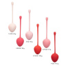 Набор из 6 вагинальных шариков-клубничек Kegel Training Set Strawberry купить в секс шопе