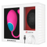 Розовое виброяйцо с черным пультом-часами Wearwatch Egg Wireless Watchme купить в секс шопе