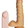 Реалистичный вибратор телесного цвета - 15,5 см. купить в секс шопе