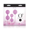 Набор розовых вагинальных шариков Luxe O  Weighted Kegel Balls купить в секс шопе