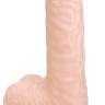 Телесный фаллоимитатор на присоске LAVA POLE - 15,2 см. купить в секс шопе