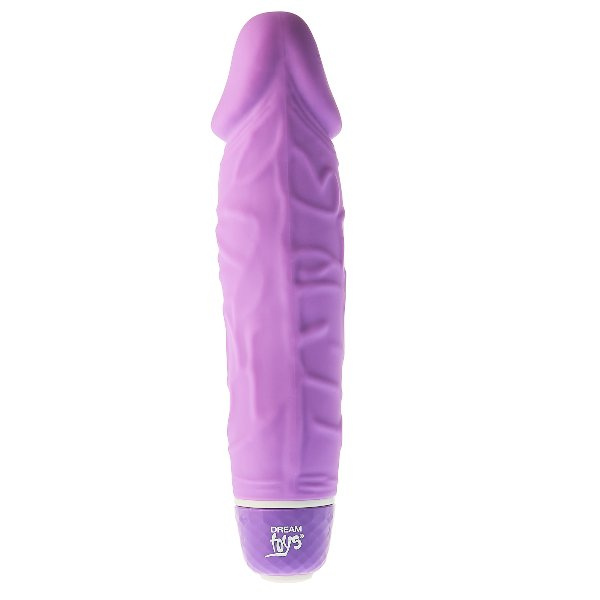 Фиолетовый вибратор-реалистик Classic Mini Vibe - 16 см. купить в секс шопе