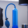 Синяя ручная вакуумная помпа Male Enhancement Pump купить в секс шопе