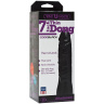 Насадка-фаллоимитатор для страпон-систем Vac-U-Lock CodeBlack 7 Inch Thin Dong - 18,3 см. купить в секс шопе