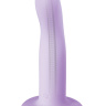 Сиреневый гнущийся нереалистичный фаллоимитатор Flow - 16,6 см. купить в секс шопе