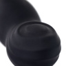 Черный вибростимулятор простаты Mounto с пультом ДУ - 12,5 см. купить в секс шопе