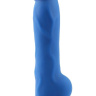 Синий фаллоимитатор Rick.G - 22,6 см. купить в секс шопе