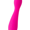 Розовый вибратор Yoyo - 17 см. купить в секс шопе