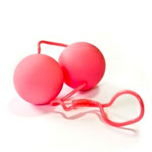 Вагинальные шарики розового цвета купить в секс шопе