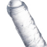Прозрачный двухсторонний фаллоимитатор Double Dildo - 40 см. купить в секс шопе