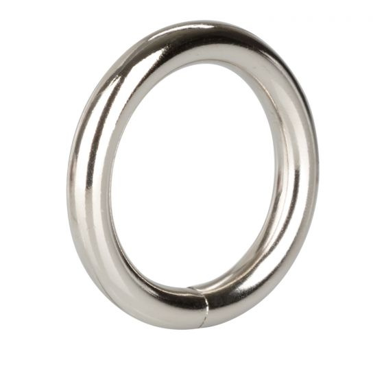 Серебристое эрекционное кольцо Silver Ring купить в секс шопе