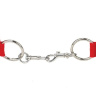 Красные наручники Velcro Cuffs Red купить в секс шопе