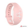 Розовое виброяйцо с нежно-розовым пультом-часами Wearwatch Egg Wireless Watchme купить в секс шопе