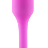 Розовая пробка для ношения B-vibe Snug Plug 1 - 9,4 см. купить в секс шопе