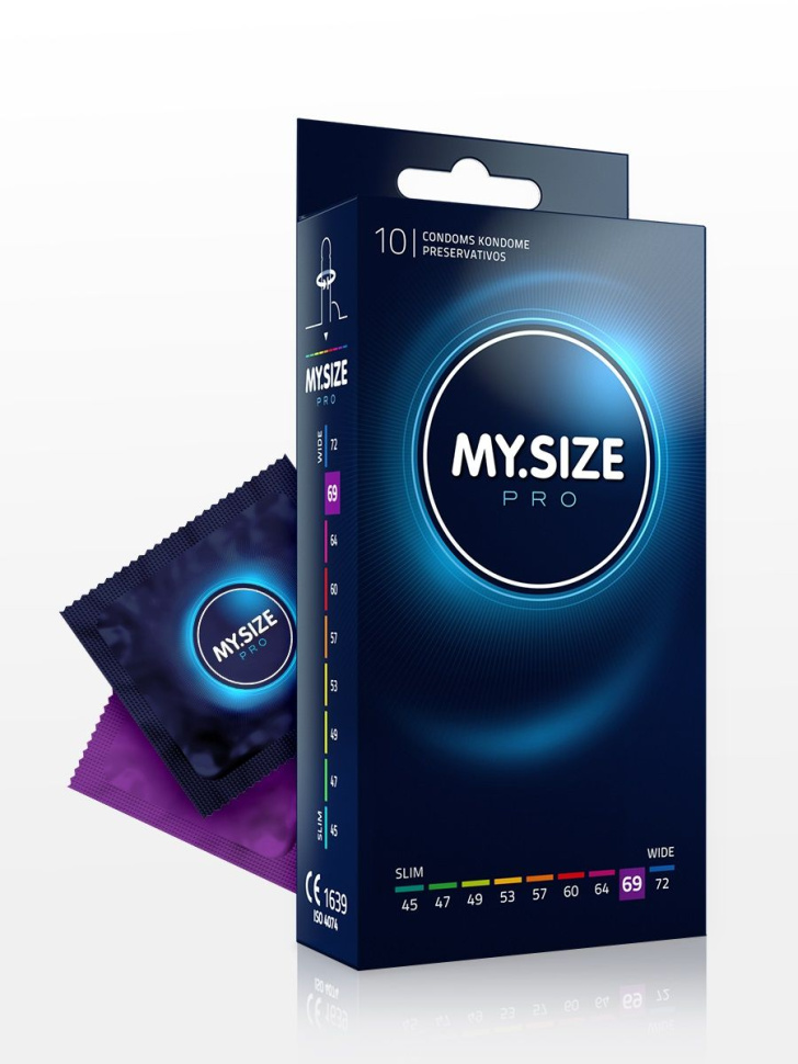 Презервативы MY.SIZE размер 69 - 10 шт. купить в секс шопе