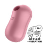 Розовый вакуум-волновой вибростимулятор Cotton Candy купить в секс шопе