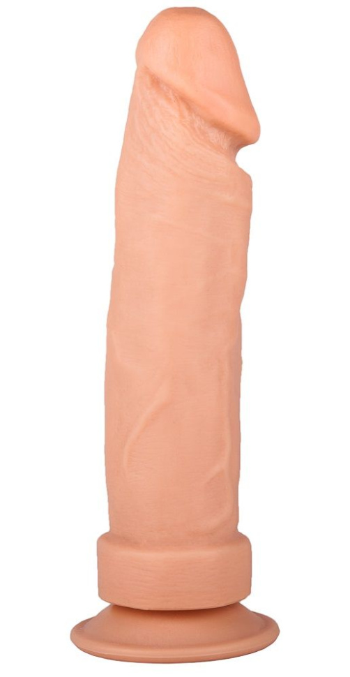 Фаллоимитатор без мошонки на присоске - 20,5 см. купить в секс шопе