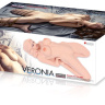 Телесный мастурбатор Veronia с двойным слоем материала купить в секс шопе