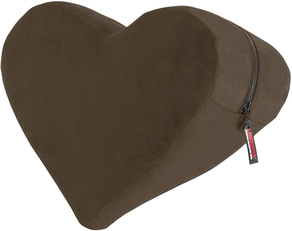 Кофейная подушка для любви Liberator Retail Heart Wedge купить в секс шопе