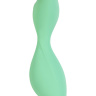 Зеленая анальная втулка с вибрацией Satisfyer Trendsetter купить в секс шопе