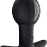 Чёрно-серый анальный стимулятор B-BALL UNO - 7,3 см. купить в секс шопе