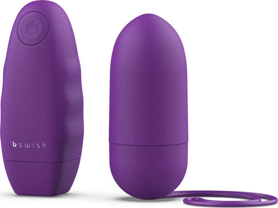 Фиолетовое виброяйцо Bnaughty Classic Unleashed купить в секс шопе