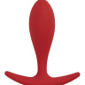 Бордовая анальная пробка Lito S - 7,3 см. купить в секс шопе