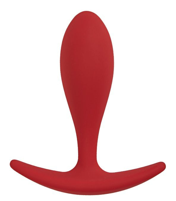 Бордовая анальная пробка Lito S - 7,3 см. купить в секс шопе