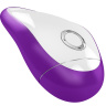 Фиолетово-белый клиторальный стимулятор купить в секс шопе
