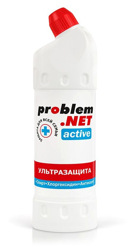Обеззараживающий спрей для рук Problem.net Active - 1000 мл. купить в секс шопе