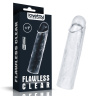 Прозрачная насадка-удлинитель Flawless Clear Penis Sleeve Add 1 - 15,5 см. купить в секс шопе
