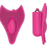Розовый клиторальный стимулятор с шипиками - 7,5 см.  купить в секс шопе