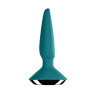 Бирюзовая анальная пробка с вибрацией Satisfyer Plug-ilicious 1 - 13,5 см. купить в секс шопе