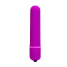 Фиолетовая вытянутая вибропуля - 10,2 см. купить в секс шопе