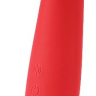 Красный вибромассажер TETHYS - 18 см. купить в секс шопе