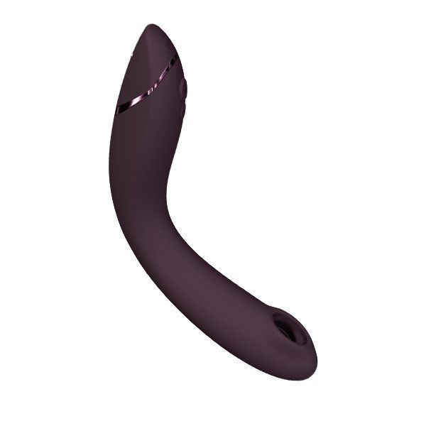 Сливовый стимулятор G-точки Womanizer OG c технологией Pleasure Air и вибрацией - 17,7 см. купить в секс шопе