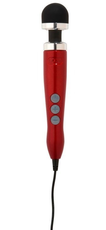 Красный вибратор Doxy Number 3 - 28 см. купить в секс шопе