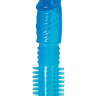 Синяя насадка-ёршик PENIS SLEEVE STRETCHABLE - 16,5 см. купить в секс шопе