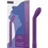 Фиолетовый G-стимулятор с вибрацией Bgee Classic - 18 см. купить в секс шопе