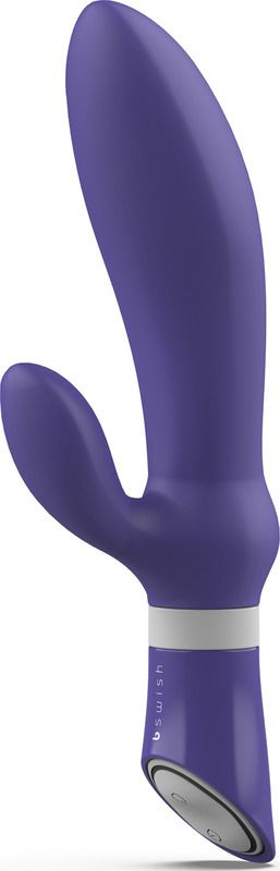 Фиолетовый вибромассажер простаты Bfilled Deluxe - 21 см. купить в секс шопе