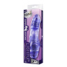 Фиолетовый вибратор LIGHT UP 100 RHYTHMS VIBE - 19 см. купить в секс шопе