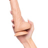 Телесный реалистичный фаллоимитатор Dylan - 22,5 см. купить в секс шопе