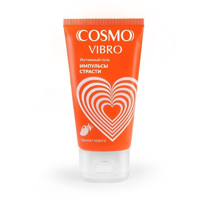 Возбуждающий интимный гель Cosmo Vibro с ароматом манго - 50 гр. купить в секс шопе