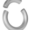 Серебристое магнитное кольцо-утяжелитель № 3 купить в секс шопе