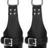 Черные наручники для подвешивания Suspension Wrist Bondage Handcuffs купить в секс шопе